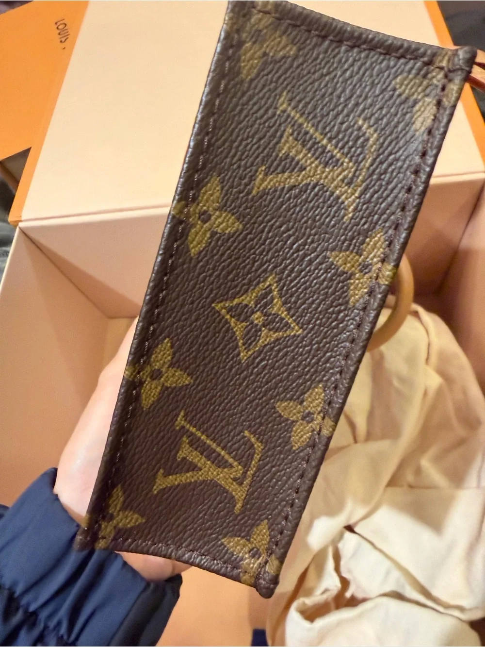 Louis Vuitton Petit Sac Plat Monogram Crossbody Bag